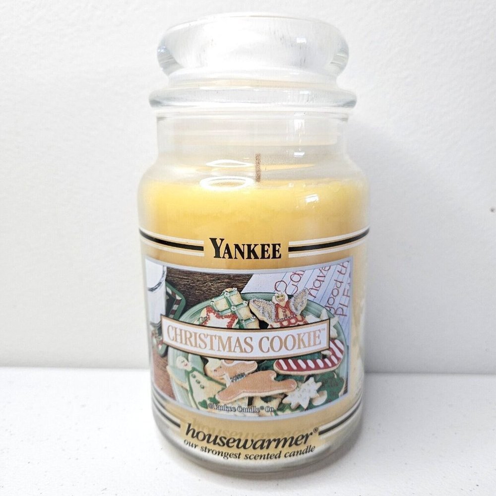 Yankee Candle CHRISTMAS COOKIE Retired 22oz House Warmer Holiday
